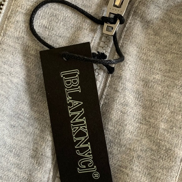 Blank NYC Hooded Quilted Wrap Jacket in Green - Picture 9 of 16